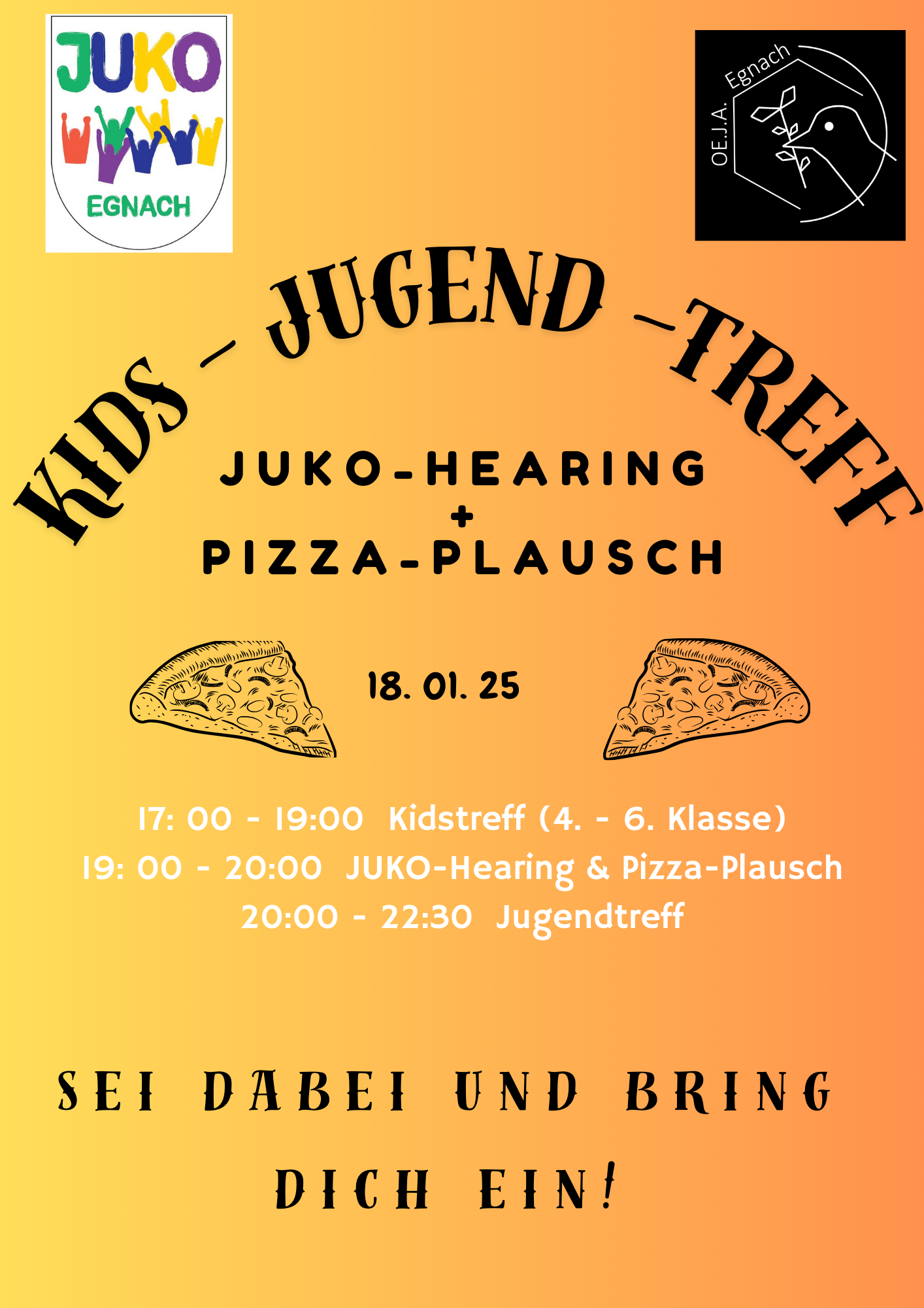 Kids-Jugend-Treff mit JUKO, 18. Jan.
